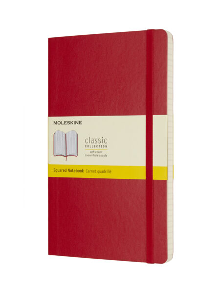Red Soft Notebook LG Squared
