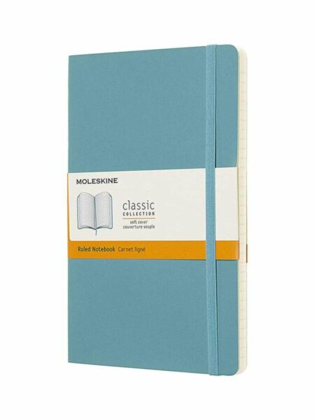 Blue Notebook LG Ruled Soft Re