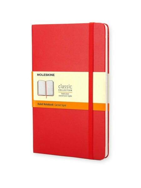 Pocket Ruled Notebook Red