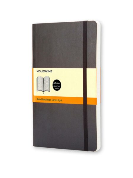 Large Ruled Soft Notebook