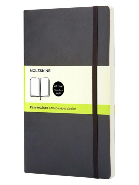 Large Plain Soft Notebook