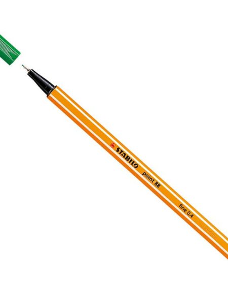 Stabilo Point 88 Green pen 88/