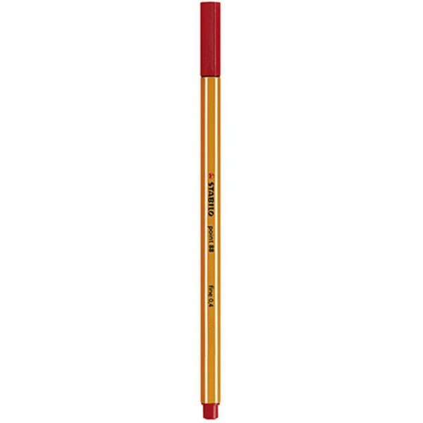 Stabilo Point 88 Red pen 88/38