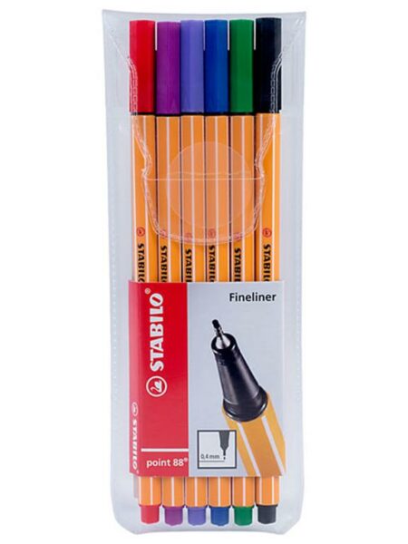 Stabilo Point 88 Pen Wallet, 6