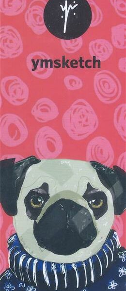 Pug Bookmark