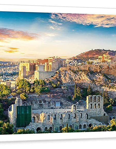 Acropolis Athens Trefl Puzzle Size Panorama 500 660x237 (29503)