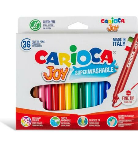 Carioca Superwashable 36 Markers Pennarelli Joy 40616 (9000040616)