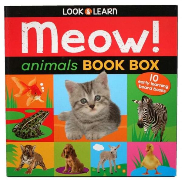 Look and Learn Meow Animals Box