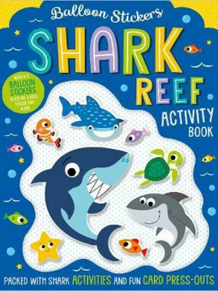 Balloon Stickers Shark Reef Activity Book