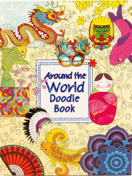 Around the World Doodle Book