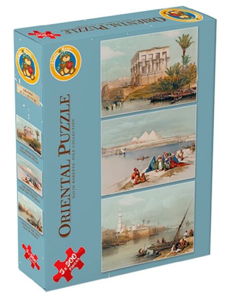 The Nile - Puzzle 3x500 pcs
