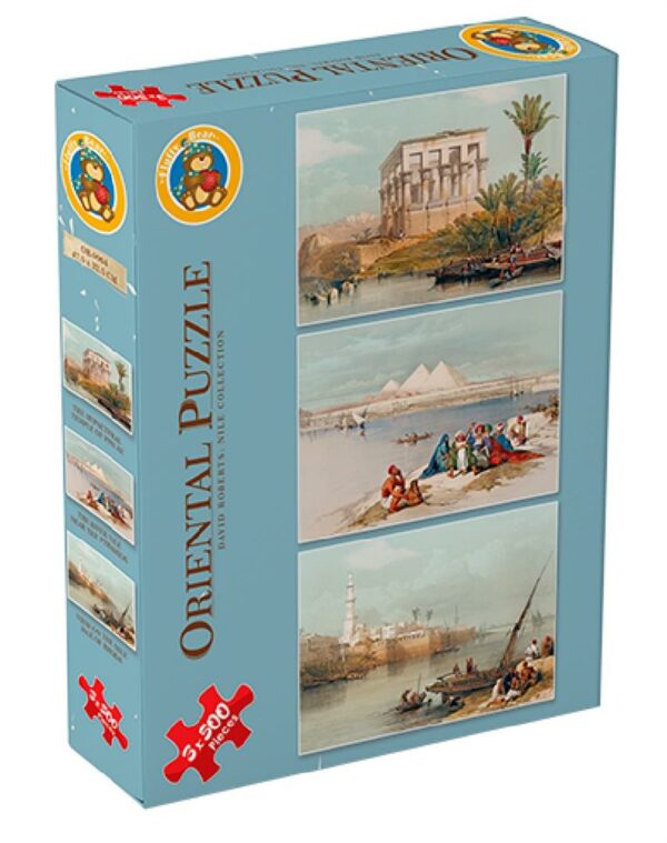 The Nile - Puzzle 3x500 pcs