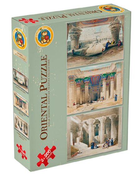 Temples - Puzzle 3x500 pcs