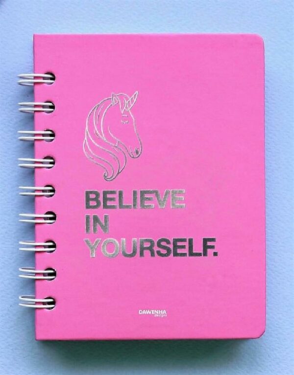 Unicorn- Pastel Wired Notebook