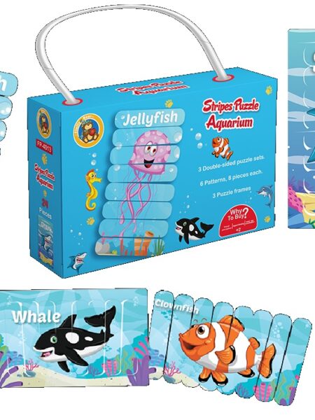 Stripes Puzzle - Aquarium