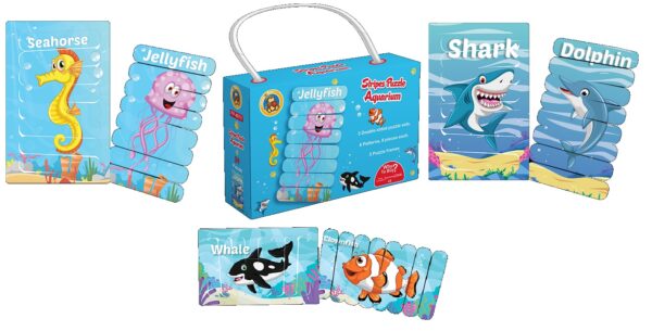 Stripes Puzzle - Aquarium