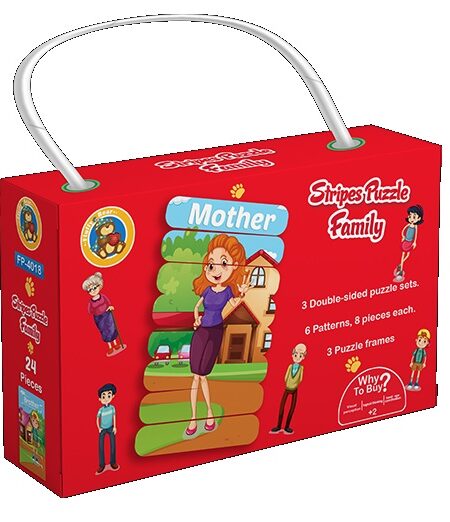 Stripes Puzzle - Family