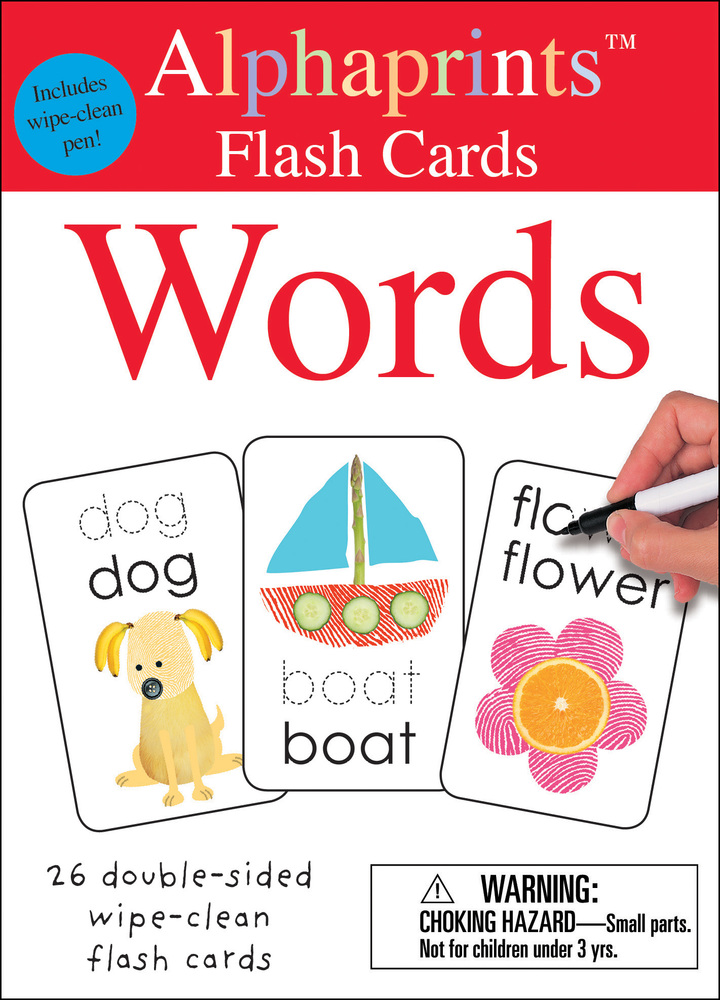 Alphaprints Flash Cards Words