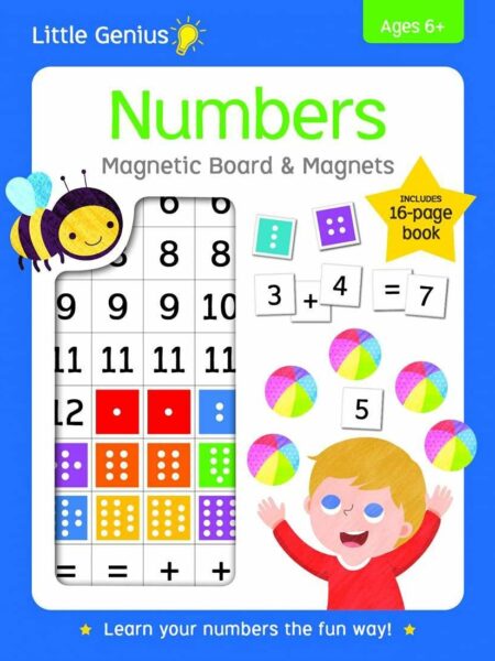 Numbers Magnetic Board & Magne