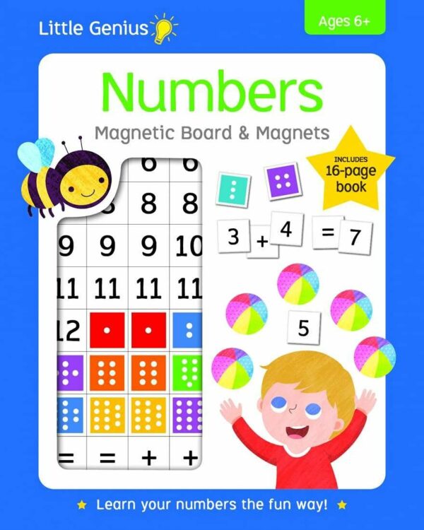 Numbers Magnetic Board & Magne