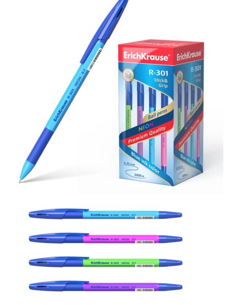 Blue Ballpoint pen R-301 Neon