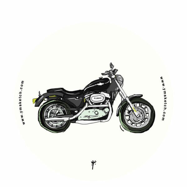 Motobike-Sticker
