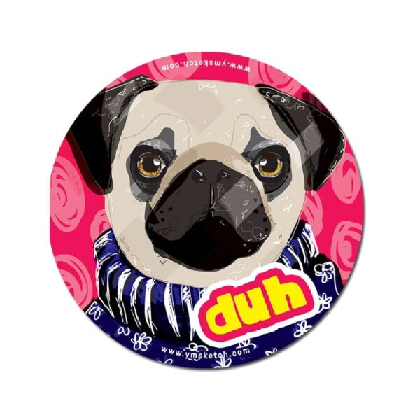 Pug-Sticker