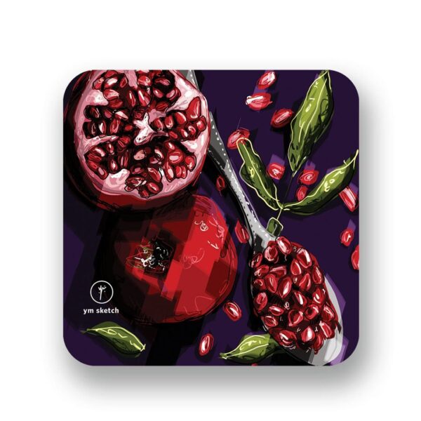 Coaster-Pomegranate