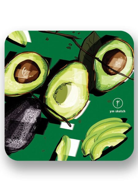 Coaster-Avocado