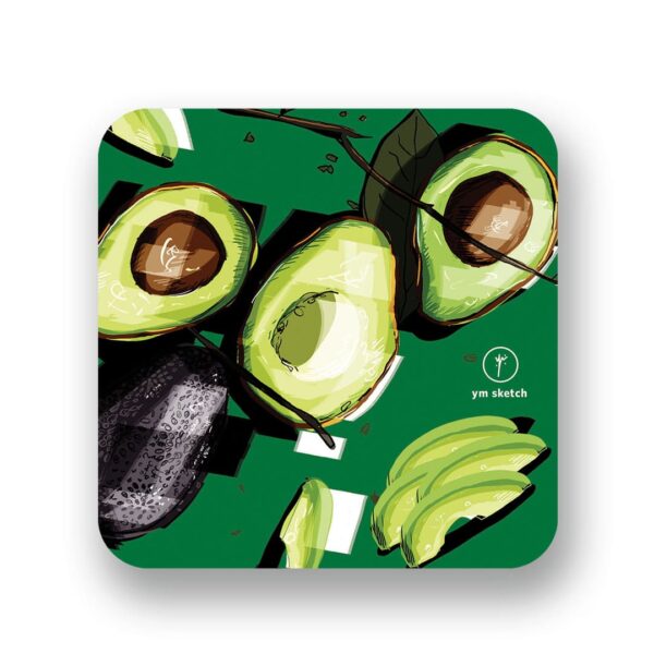 Coaster-Avocado