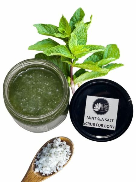 Mint Sea Salt Scrub for Body