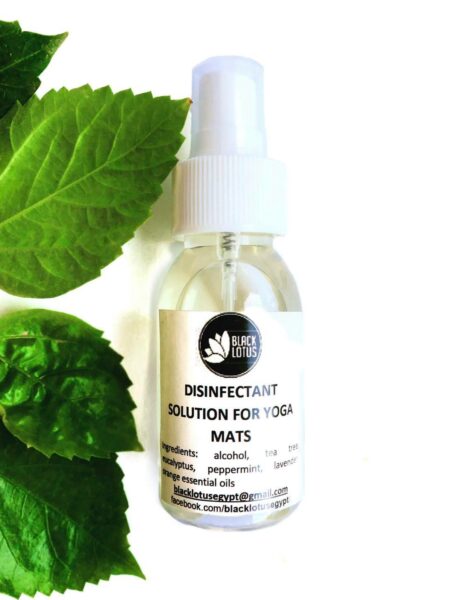 Disinfectant solution for yoga