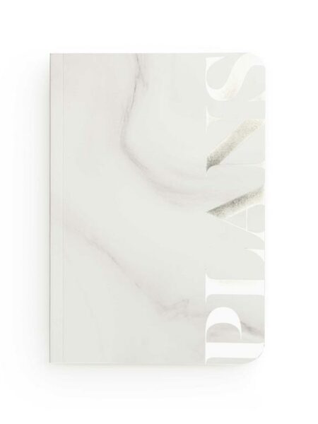A5 Marble Undated Planner Soft