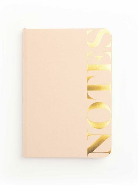 A5 Nude Ruled Notebook