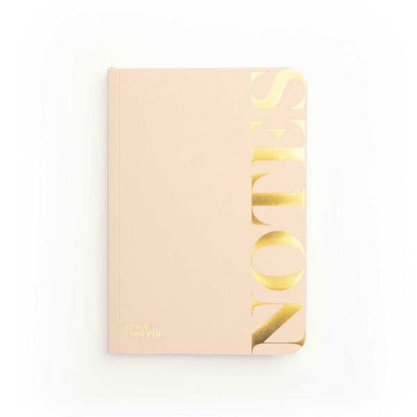 A5 Nude Blank Notebook