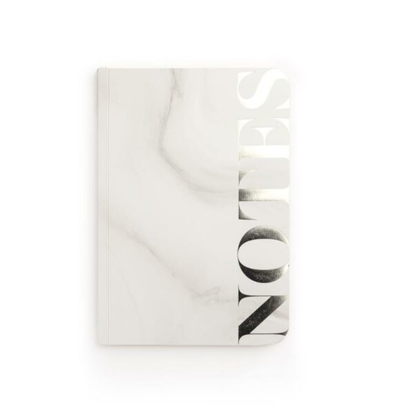 A5 Marble Ruled Notebook