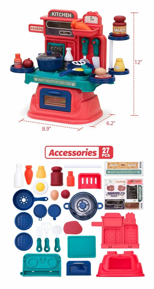 Kitchen set, 27pcs, w.bx