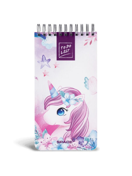 baby unicorn Mini To Do List