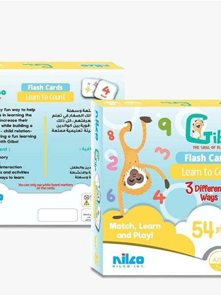 Gibo flash card learn to count