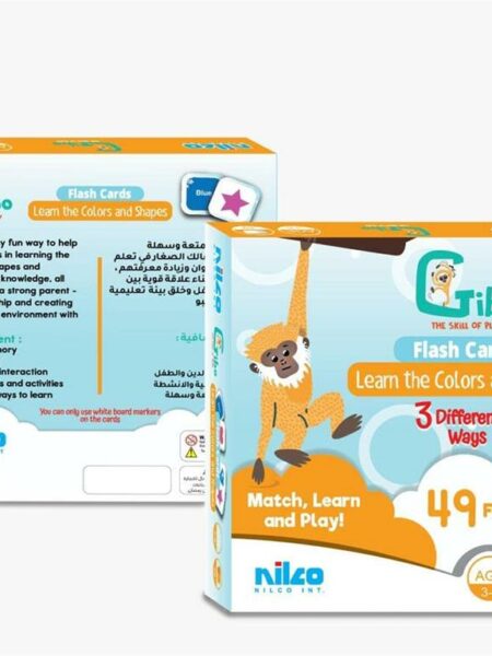 Gibo flash card learn the colo