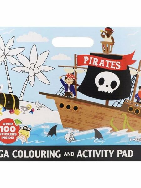 Pirates Mega Colouring and Act