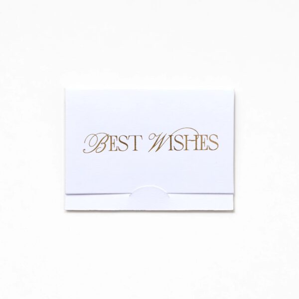 Best wishes Pocket Greeting Ca