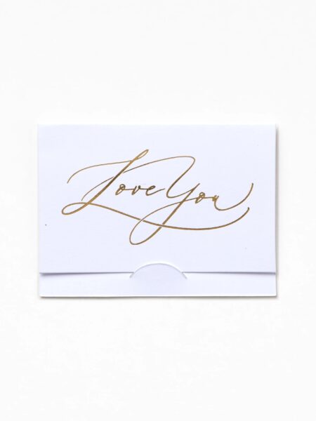 Love you Pocket Greeting Card