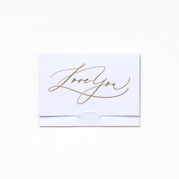 Love you Pocket Greeting Card