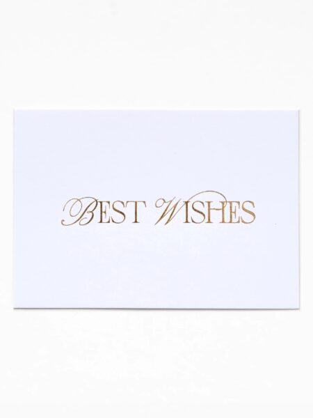 Best wishes A6 Greeting Card