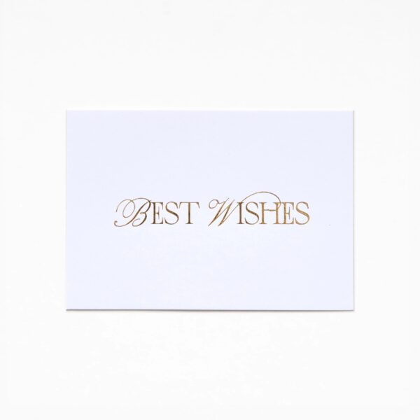 Best wishes A6 Greeting Card