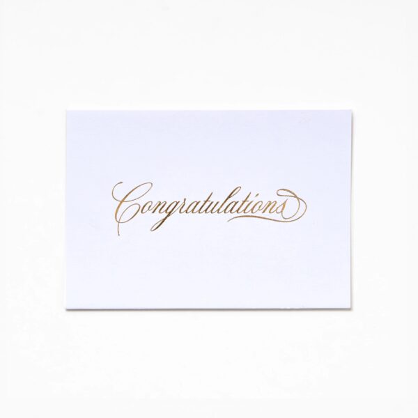 Congratulations A6 Greeting Ca