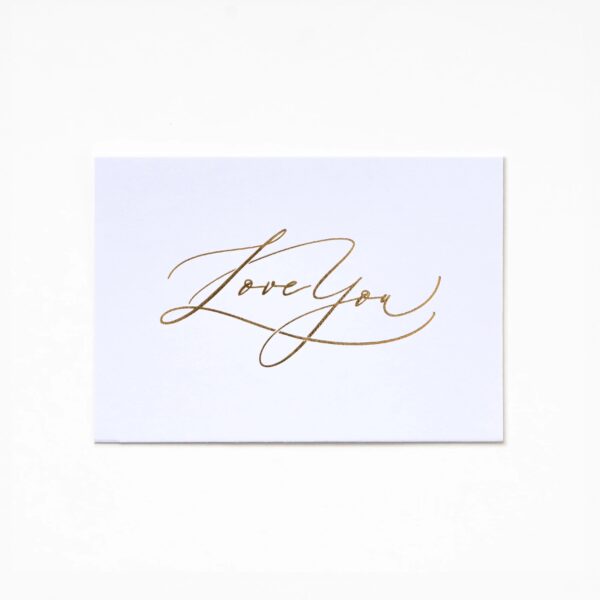 Love you A6 Greeting Card