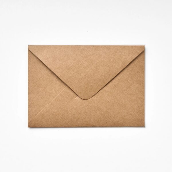 Kraft A6 Envelope