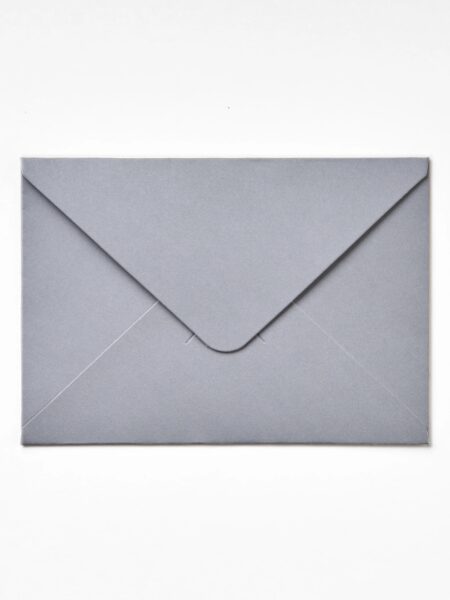 Gray A6 Envelope